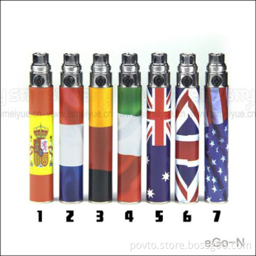 New EGO Series E-Cigs Flag Ego N Battery new invention
